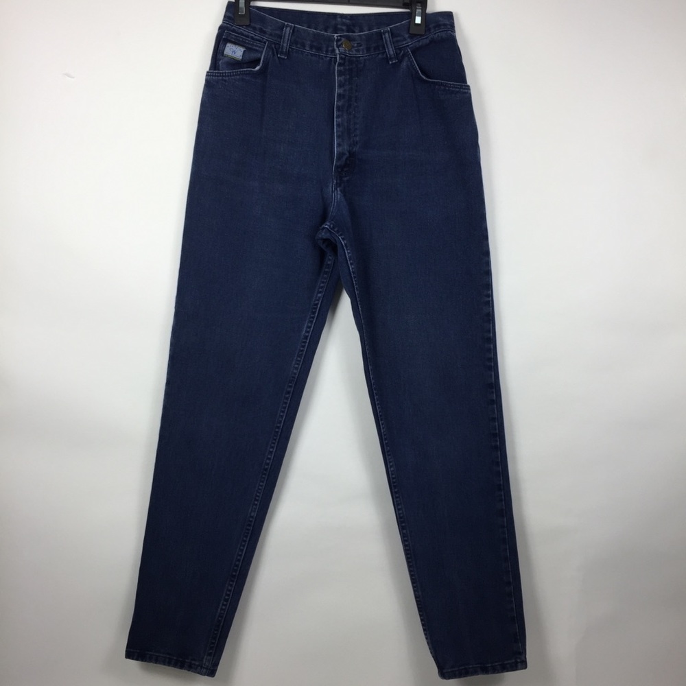 Vintage Wrangler 28x30 High Rise Denim Mom Jeans